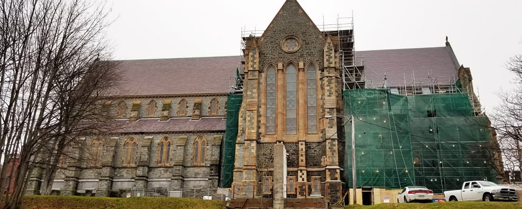 RTM roofing - St. John's Anglican Cathedral