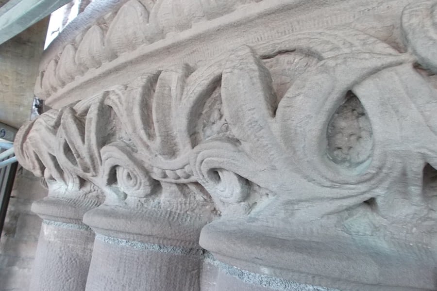 Ontario Legislative Building Masonry Details Close Up right Side