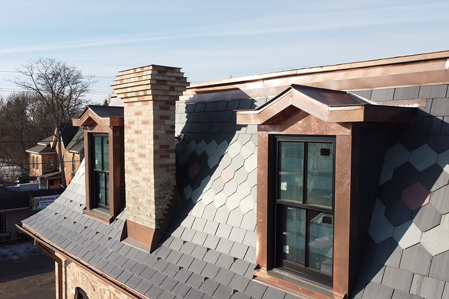 Stouffville Junction Roofing Replacement and Restoration Residential Roofing with Windows